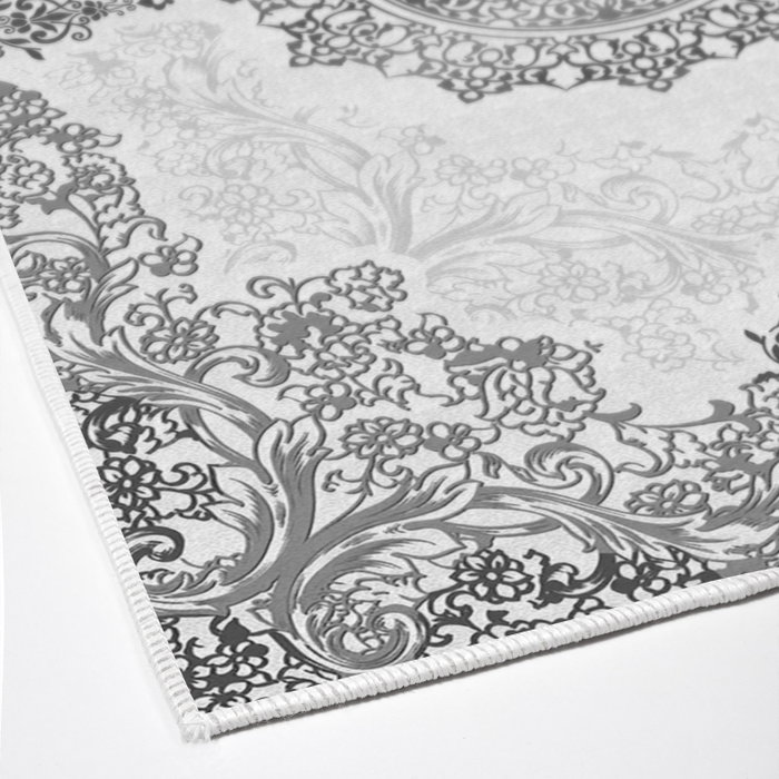 Mijölnir Kt466 Juego de Alfombrillas de Baño Antideslizantes y Antibacterianas de Poliéster, 50x60cm y 60x100cm, Confort de Lujo